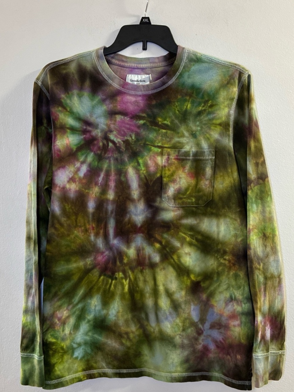 Goodfellow & Co Multicolor Tie-Dyed Crewneck
